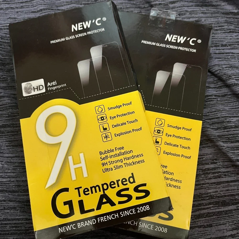 Lot of 2 Galaxy A40 Screen & Lens Protector Pack (3 pack each) Brand New